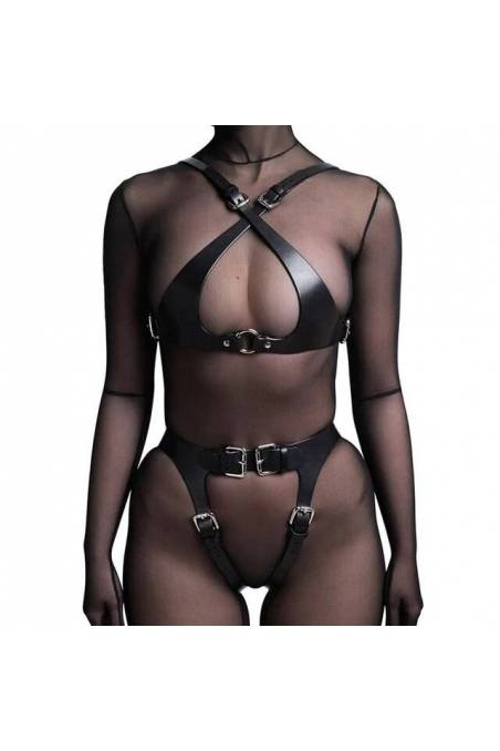 Harnais BDSM - Ensemble Soutien-Gorge