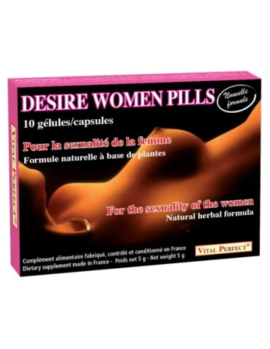 Desire women pills 10 gélules Vital Perfect