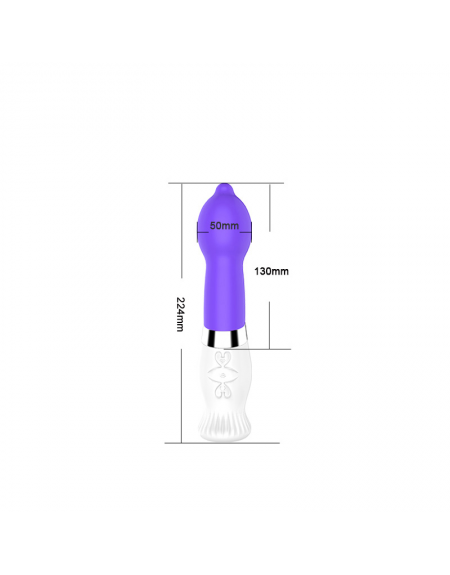 Vibromasseur Lisa - Sextoy Waterproof - Batterie Rechargeable