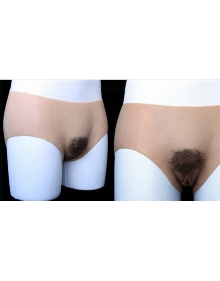 Culotte Faux Vagin Silicone - Accessoire pour Travesti