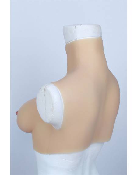 Buste Faux Seins Silicone Pour Transformiste - Bonnet 80C