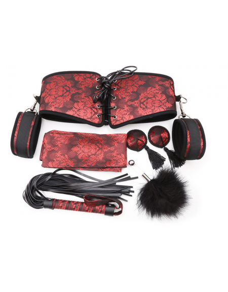 Kit SM & Bondage Rouge