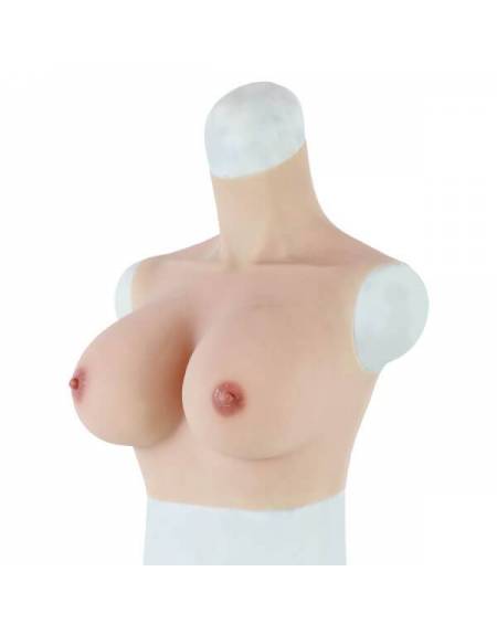 Buste Faux Seins En Silicone - Taille F